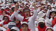 Demo RUU Kesehatan.  