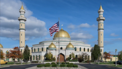 أكبر مسجد في أمريكا الشمالية في مدينة ديربورن بولاية ميشيغان  