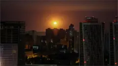 Igiturika hejuru ya Kyiv mu gitero ca misire n'indege z'Uburusiya zitagira abadereva 