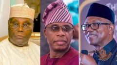 Atiku Abubakar, Rotimi Amaechi, Peter Obi