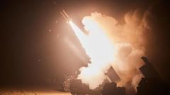 شلیک یک موشک دوربرد ساخت آمریکا در مانور نظامی ایالات متحده و کره جنوبی