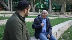 مراسل بي بي سي في القدس مهند توتنجي خلال مقابلة مع القائد السابق لوحدة الاستخبارات العسكرية الإسرائيلية