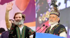రాహుల్ గాంధీ, నరేంద్ర మోదీ