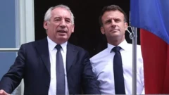 François Bayrou and Emmanuel macron