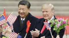 ዶናልድ ትራምፕን ዢ ጂንፒንግን- ብ2017