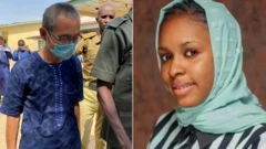 Geng Quarong and Ummulkhulsum Sani Buhari.