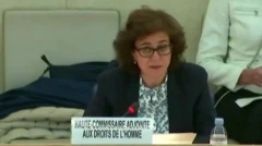 ندی الناشف، معاون دفتر کمیساریای عالی حقوق بشر سازمان ملل 