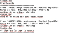 Estos mensajes de Maribel Espaillat a su hermano pueden ser clave en el proceso judicial.
