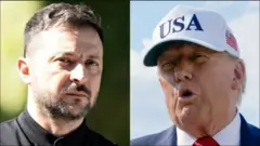 Trump na Zelensky