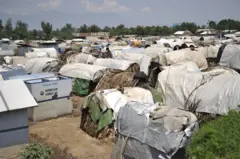 Camp de réfugiés en RD Congo