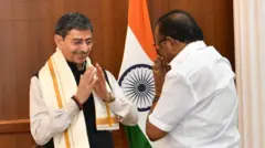 தமிழக சட்டதுறை அமைச்சர் ரகுபதி