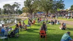 Parque em Adelaide, Austrália.