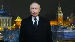 Путін під час новорічного звернення до громадян Росії, 31 грудня 2024 року