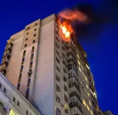 Wuta ya kama benaye biyu na wani babban bene a Kyiv in ji Jami'an yankin 