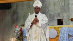 Bishop ụka Katolik na Nsụka bụ Most Rev. Godfrey Igwebuike Onah