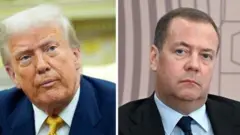 ట్రంప్, మెద్వెదేవ్