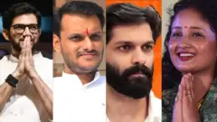 ఆదిత్య ఠాక్రే, యుగేంద్ర పవార్, అమిత్ ఠాక్రే, కల్పనా సోరెన్