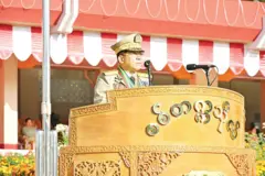 ဒီဇင်ဘာ ၆ ရက်က ပြင်ဦးလွင်စစ်တက္ကသိုလ်ဗိုလ်လောင်းအပတ်စဉ် ၆၆ သင်တန်းဆင်းပွဲမှာ မိန့်ခွန်း ပြောခဲ့တဲ့ ဗိုလ်ချုပ်မှူးကြီးမင်းအောင်လှိုင်