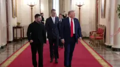 ယူကရိန်းနဲ့ ရုရှားခေါင်းဆောင်တွေ တွေ့ဆုံနိုင်ဖို့ ထရမ့်ကြိုးပမ်းမယ်