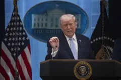 الرئيس الأمريكي دونالد ترامب