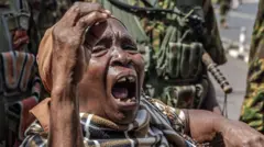 Umukecuro ariko arasemerera yiyamiriza reta ba Kenya  mu myiyerekano  kw'itegeko rishasha ry'amafaraga reta izokoresha, ku wa 18 Ruheshi mu 2024.
