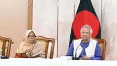 সাবেক স্বাস্থ্য উপদেষ্টা নূরজাহান বেগম ও প্রধান উপদেষ্টা মুহাম্মদ ইউনূস