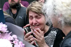 Mujer llorando.
