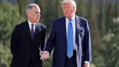 क्यानडाका प्रधानमन्त्री र अमेरिकाका राष्ट्रपति