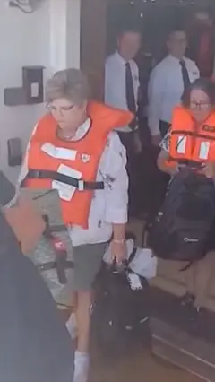 Evakuacija putnika sa kruzera u Bugarskoj.