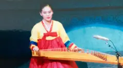 금강산 가극단에서 공연하는 박순아