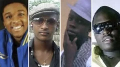 Ugonna Obuzor, Tekena Elkanah, Chiadika Biringa and Lloyd Toku (left to right) were in their late teens and early 20s