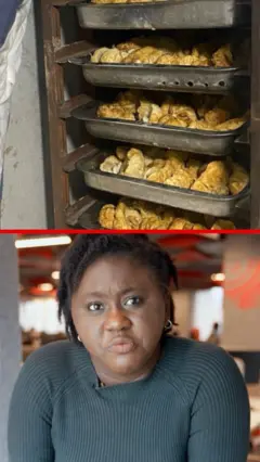 A collage of a woman and placenta 