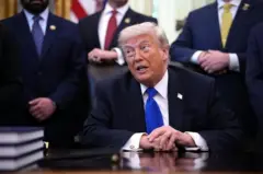 الرئيس الأمريكي دونالد ترامب