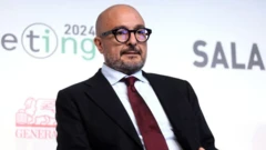 Italian Minister of Culture Gennaro Sangiuliano