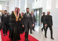 أحمد الشرع يستقبل وفد مجلس التعاون الخليجي في دمشق