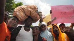 Àwọn olùwọ́de ní Eko