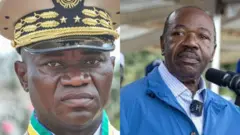 Brice Oligui Nguema na Ali Bongo