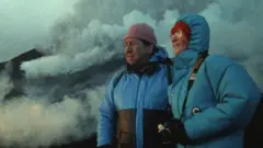 La dernière photo de Katia et Maurice Krafft.