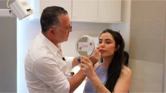 Dr Guessous avec une patiente