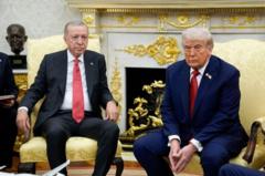 Trump oo cunaqabataynta ka qaadaya Turkiga iyo Netanyahu oo ka digaya in Ankara laga iibiyo diyaaradaha F‑35