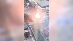 Yol çökür, nəhəng çuxur əmələ gəlir - Tailand