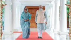 शेख हसीना-नरेंद्र मोदी 