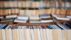 مجموعة من الكتب القديمة
