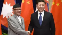 જિનપિંગ અને નેપાળના પીએમ ઓલી