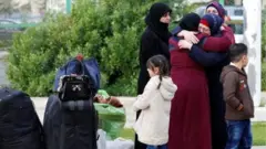 لاجئون سوريون في لبنان 