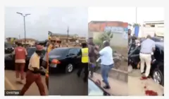 Awọn aworan igba ti rogbodiyan to gba ẹmi Kehinde n waye lọwọ