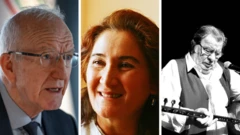 İbrahim Kaboğlu, Sabahat Akkiraz ve Arif Sağ'ı dijital olarak yan yana getirmiş bir kolaj