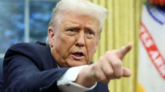 미국의 도널드 트럼프 대통령