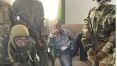 President Alpha Condé was captured on Sunday
