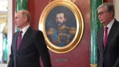 Россия ва Қозоғистон президентлари